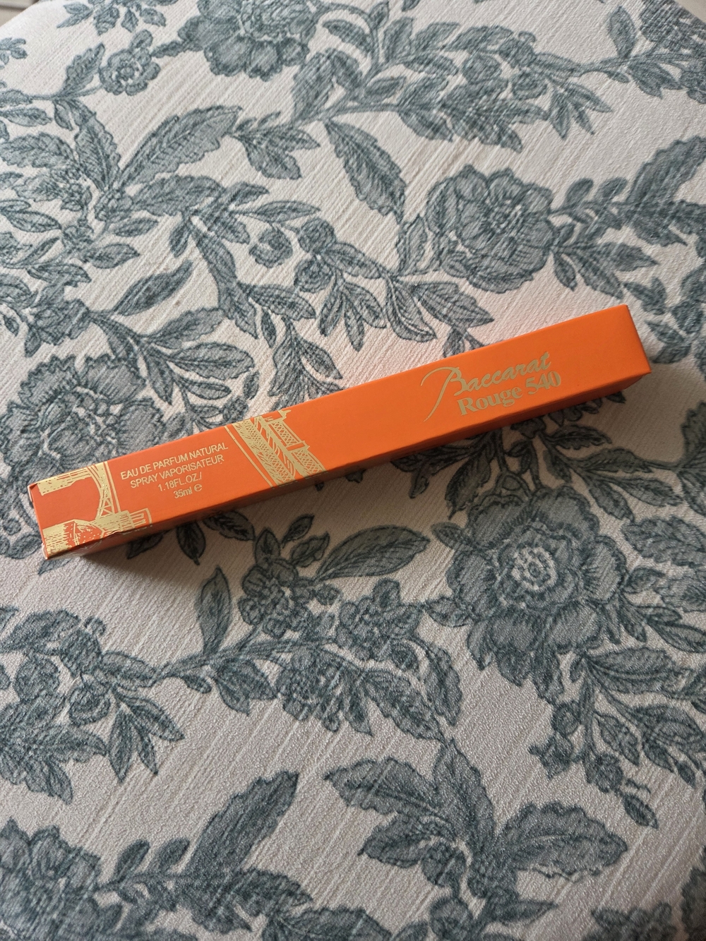 🔥Baccarat Rouge 540 Travel Spray Pen - Orange & Gold🔥 - Picture 2 of 5